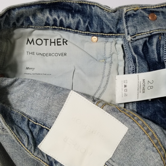 NWT MOTHER Denim The Undercover Wide-Leg Jeans in Mercy Size 24, 25, 27, 28 - Picture 10 of 14